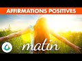 50 affirmations positives du matin 