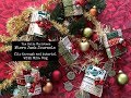Tutorial & Flip - Micro Tim Holtz Christmas Junk Journals