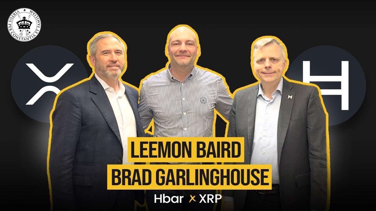 The interview of Leemon Baird and Brad Garlinghouse. Ripple and Hedera  unite! Hbar x XRP
