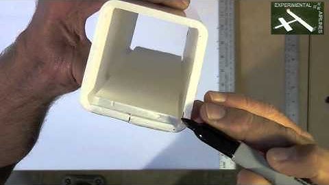 Foamboard Building Techniques: Fuselage Tubes