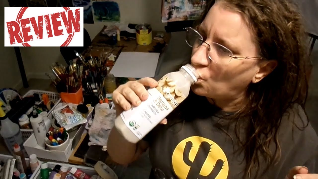 Forager Banana and Date Probiotic Smoothie Taste Test and Review YouTube