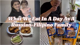 Filipina Life in Russia| What we eat in a day| Quick grocery