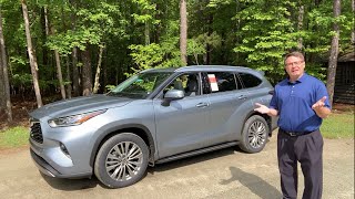 2021 Highlander Platinum Review & Tutorial: Specs, Interior, MPG, Controls, more!