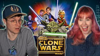 We'll protect you, Baby Jabba!! | First time watching STAR WARS: THE CLONE WARS Movie