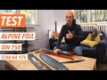 Test alpine foil dw750  mat hm et stab ha175