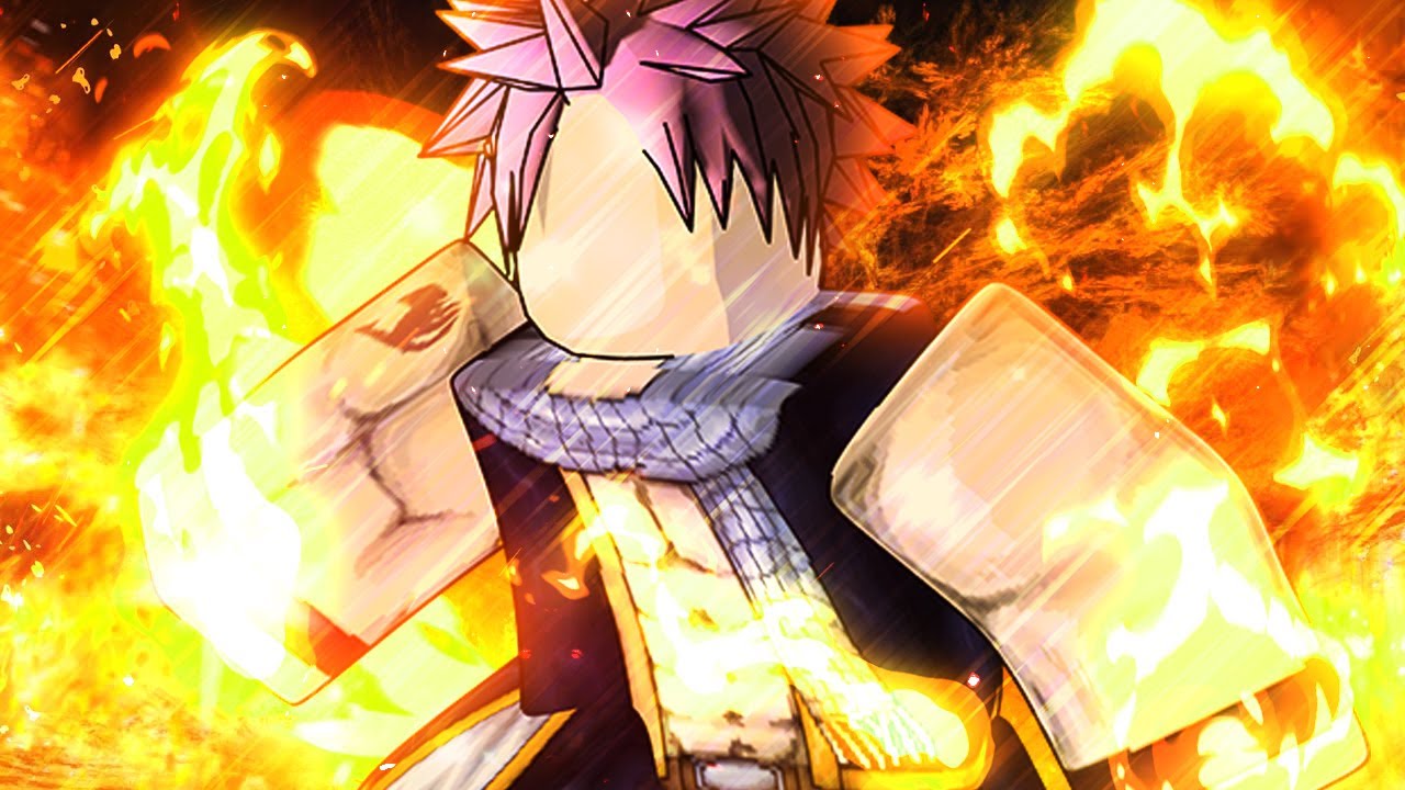 Fire Dragon King) The Roblox Natsu Experience