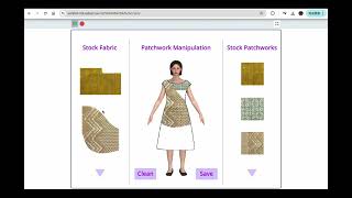 A Prototyped System for Upcycled Fashion Designers