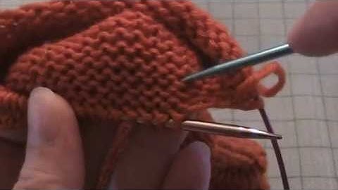 Creating Knitted Welts