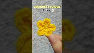 Easy Crochet Flower 🌸 | Step-by-Step for Beginners Flower#viral #crochet #malayalam