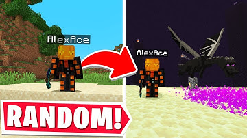 Minecraft, But I Get Randomly Teleported Every 10 Blocks I Mine...