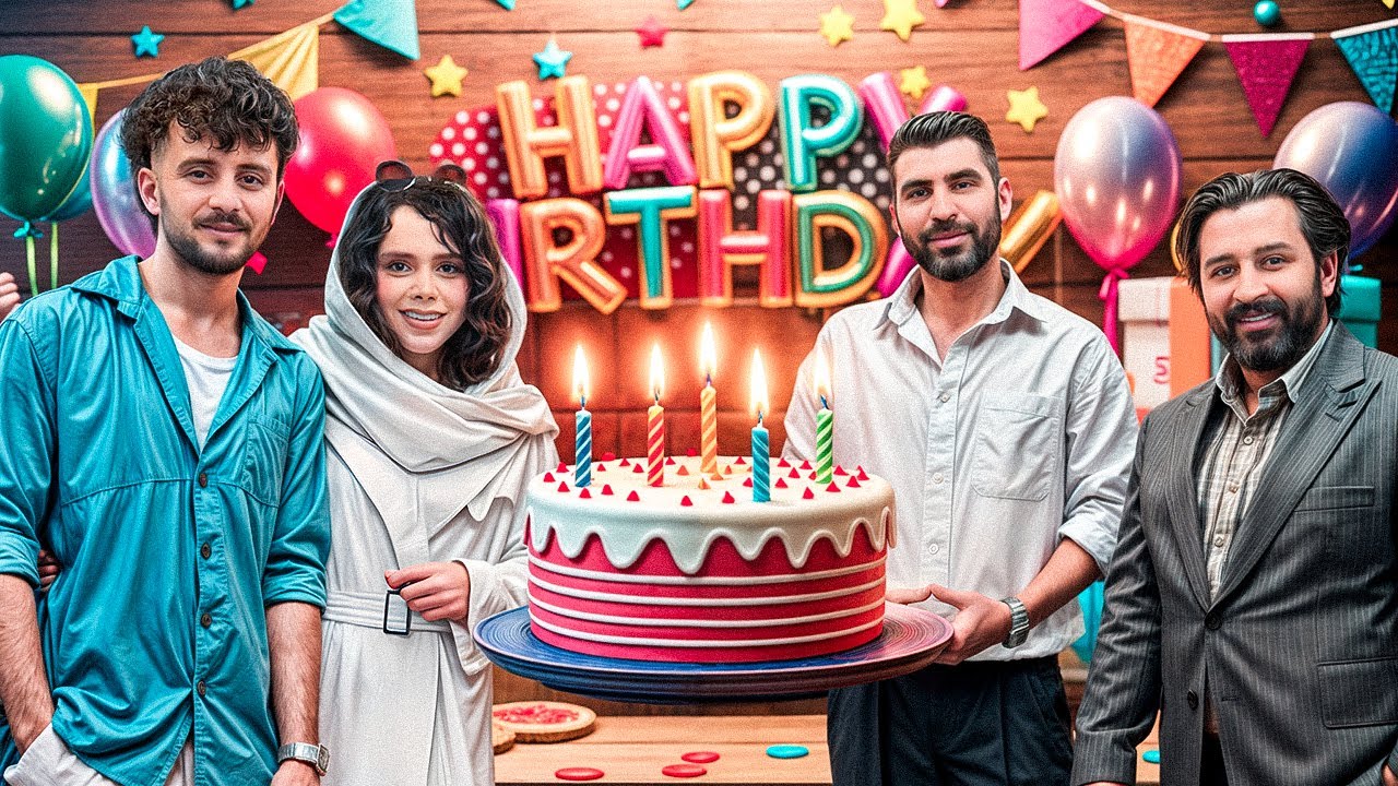 دوربین مخفی سوپرایز تولد😅