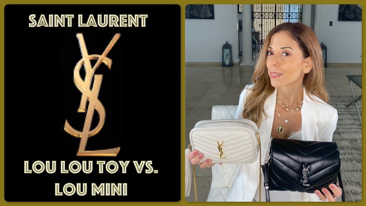 Saint Laurent Mini Lou Pebbled … curated on LTK