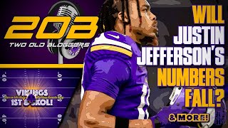 Will Justin Jefferson’s Numbers Fall Because He’ll Have a New QB?