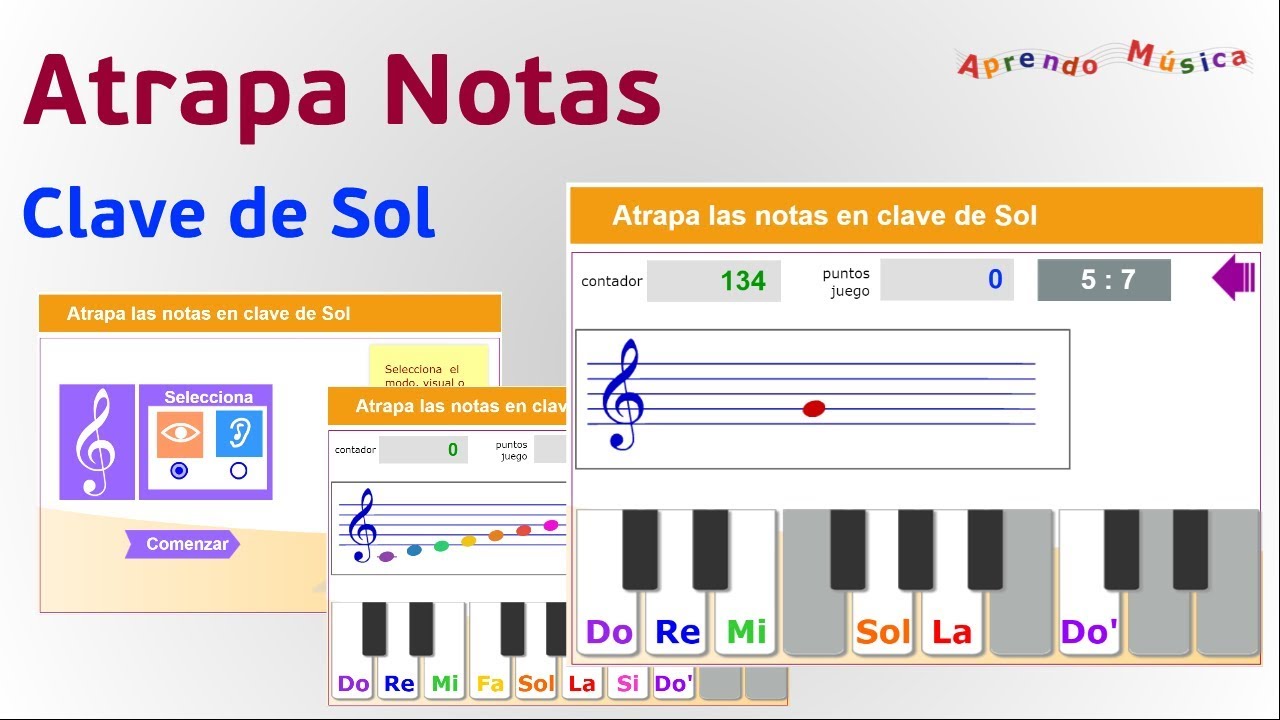 Atrapa Notas - YouTube