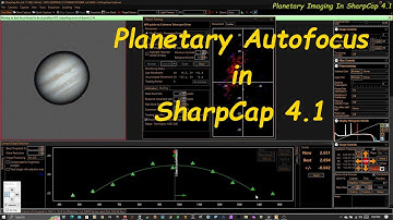 Planetary Autofocus in SharpCap 4.1
