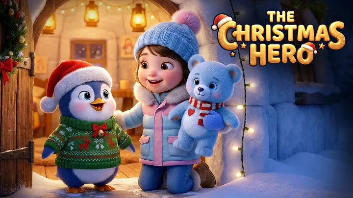 Imblu: The Penguin Who Saved Christmas! 🎄🎅 | English Moral Stories | Bedtime Stories