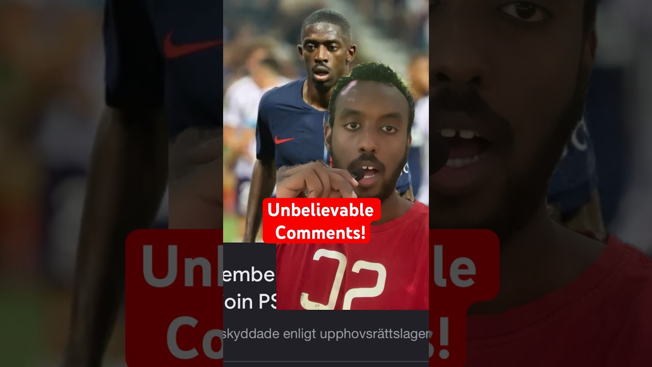 "Unfiltered: Ousmane Dembélé's Remarkable Comments Leave Fans Stunned"