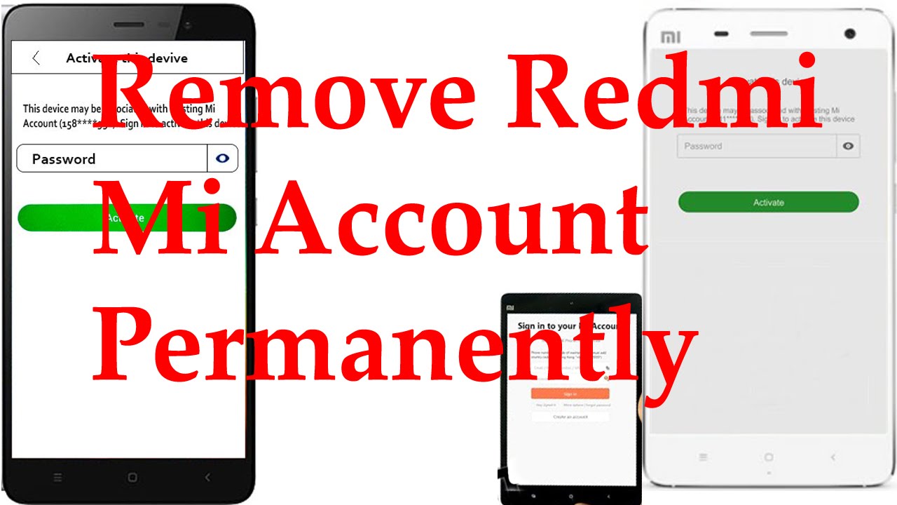 Redmi 6 Mi Account Unlock