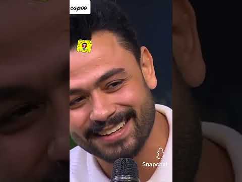 رضوي الشربيني مع الشاعر الجميل