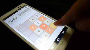 2048 Number Puzzle game play