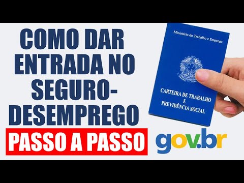 COMO DAR ENTRADA NO SEGURO DESEMPREGO PASSO A PASSO 2022