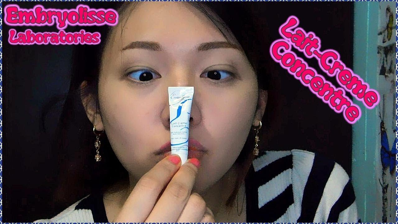 Haas als resultaat Bot EMBRYOLISSE LABORATORIES Lait-Creme Concentre (Review) / アンブリオリス モイスチャークリーム  - YouTube