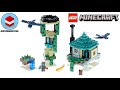 LEGO Minecraft 21173 The Sky Tower - LEGO Speed Build Review