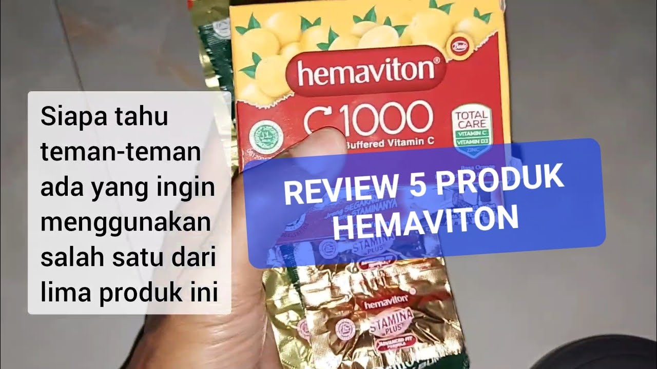 5 Jenis Hemaviton | Action Stamina Plus Neo Hormoviton | C1000 Jreng