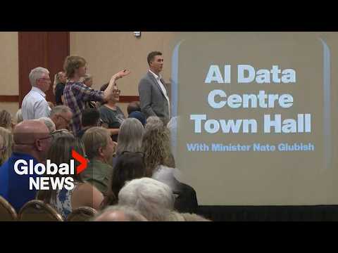 AI townhall in Alberta elicits fiery response as province looks to promote data centres