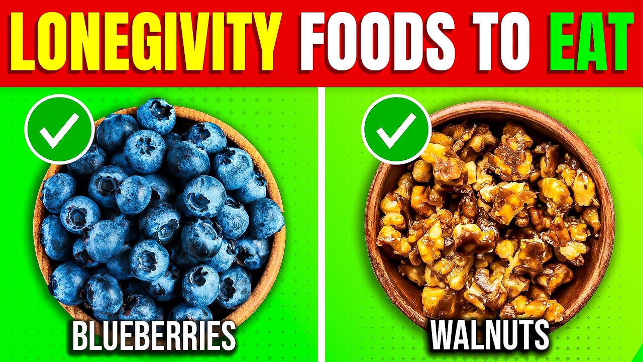 SUPERFOODS That Can Help You LIVE LONGER! - YouTube