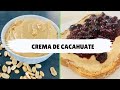 Crema de cacahuate en licuadora, con un ingrediente y saludable.