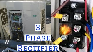 How to replace three phase rectifier in VRF /VRV SYSTEM. BRIDGE RECTIFIER TESTING / IPM BOARD