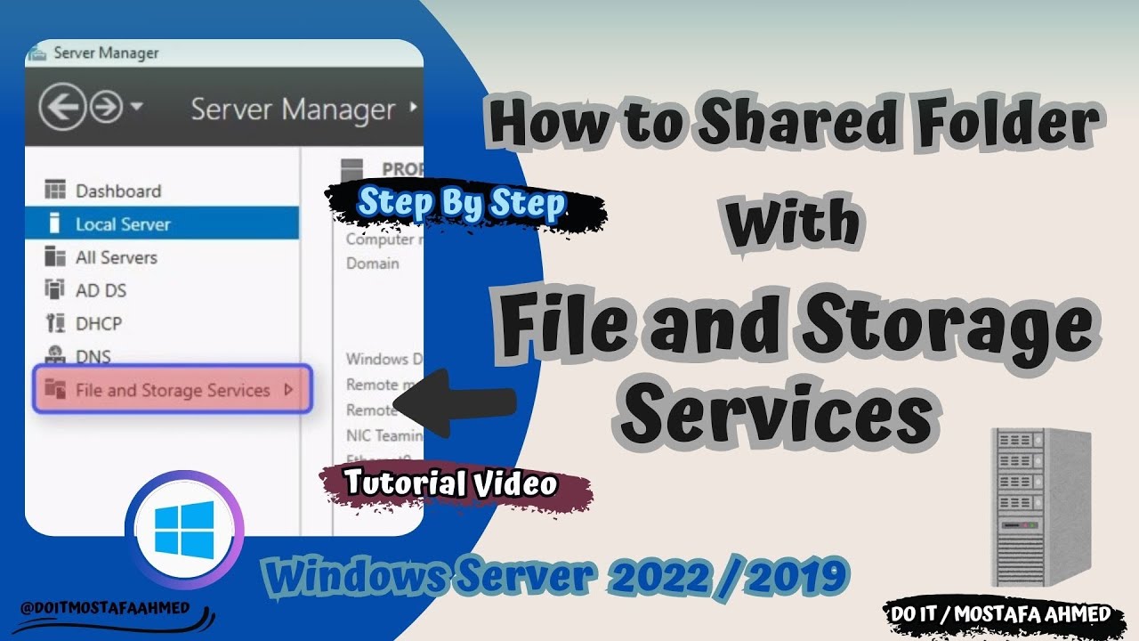 How to Configure Shared Folders with NTFS Permissions | Windows Server ...