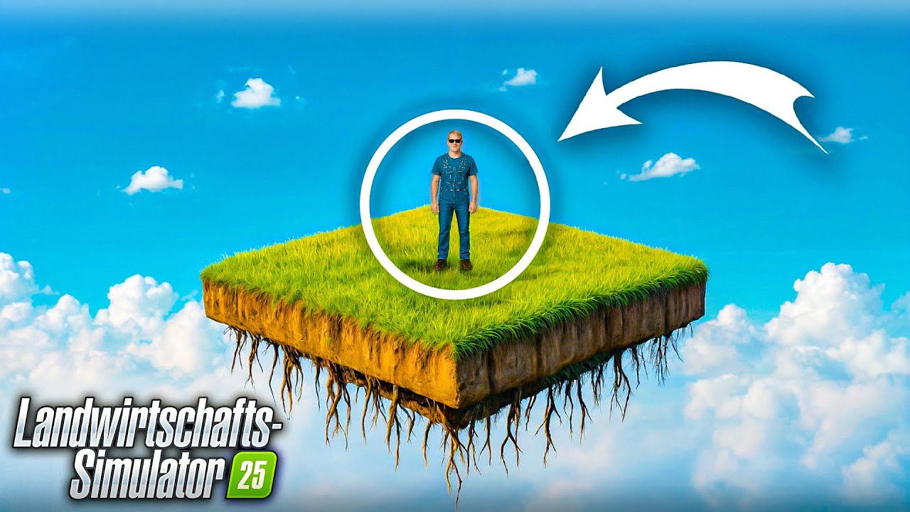 Auf einer Insel im Himmel überleben! Landwirtschafts-Simulator 25!