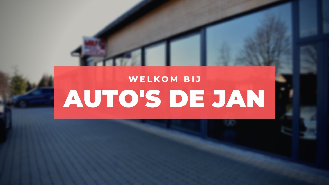 Welkom bij Auto's De Jan! YouTube