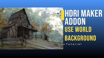 HDRi Maker World manipulation - Blender Tutorial