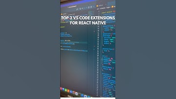 Top 3 Must-Have VS Code Extensions for React & React Native