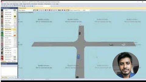 06. Traffic simulation in unsignalized roundabout (part 6)