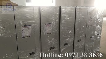 Lắp đặt Quạt hút vuông công nghiệp và khung dàn lạnh inox cooling pad