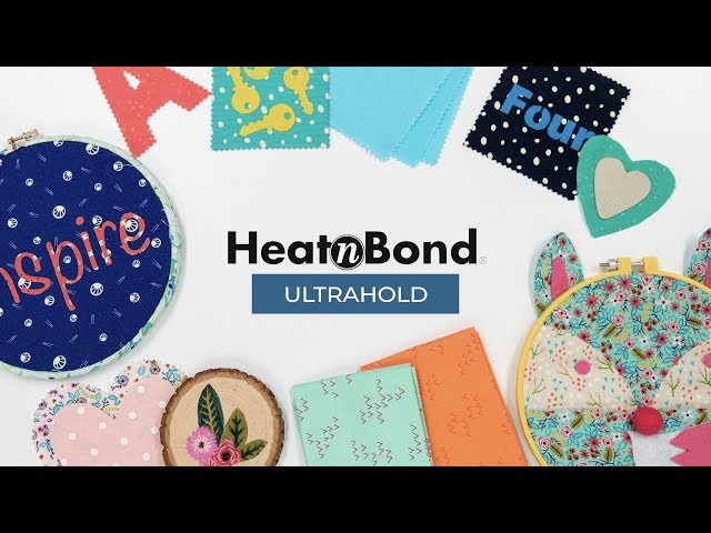  HeatnBond UltraHold and Hem Iron-On Adhesives - Create No-Sew  Hems and Bond Fabrics Instantly with Heat Activation