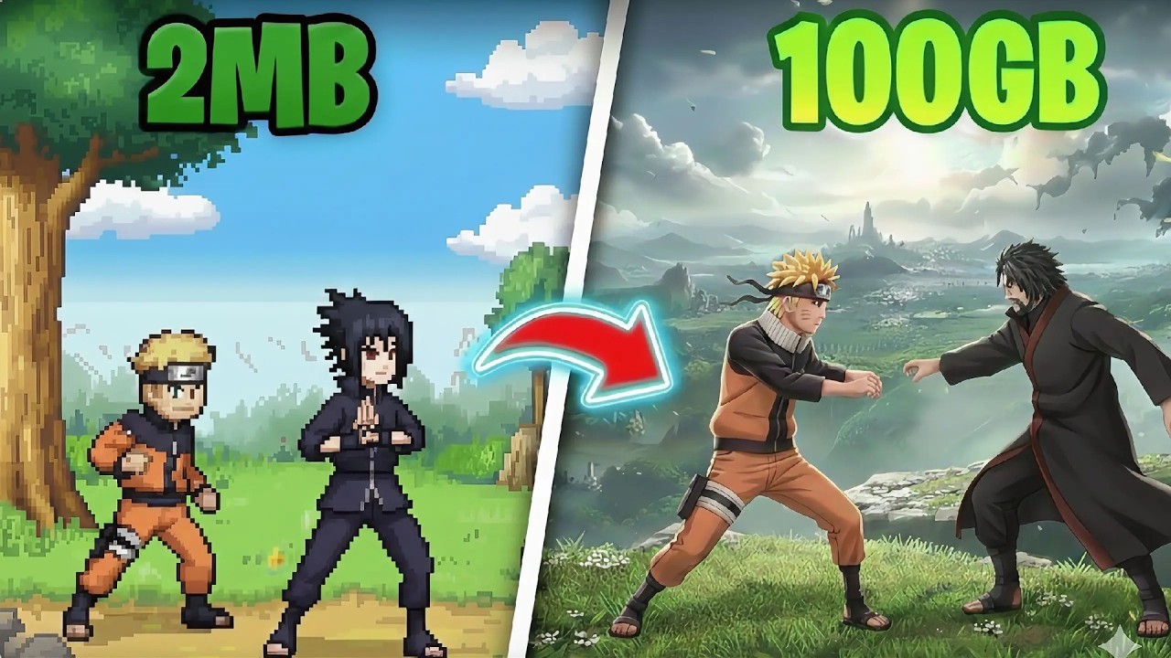Naruto Games: Low MB se High GB tak ka Safar! 🍥