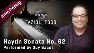 Synchron Fazioli F308: Haydn Piano Sonata No 62 in Eb major - Allegro