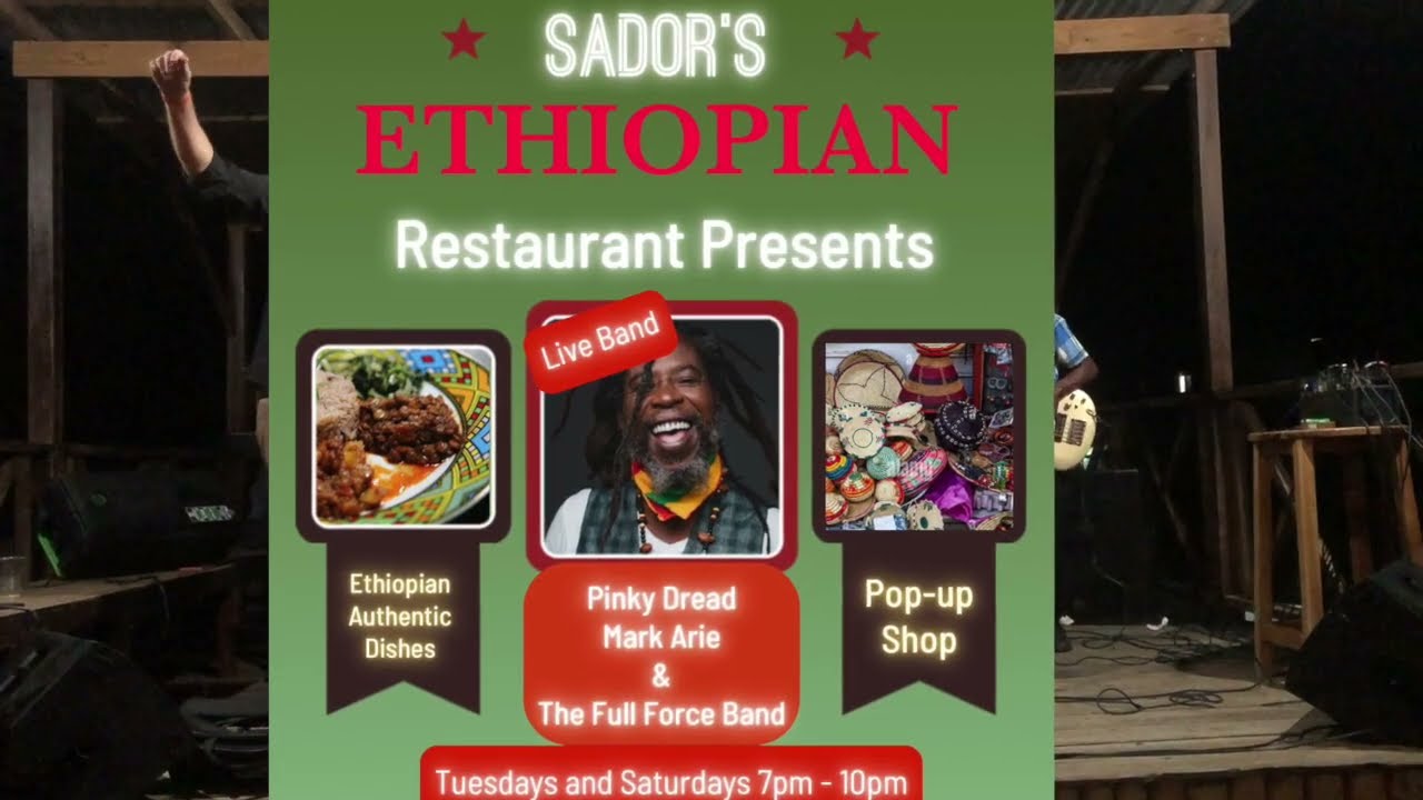 Blues/Reggae:  Pinky Dread, Steve Strongman & David Gogo, Sador's Restaurant, Negril, Jamaica 2026