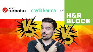 TurboTax Vs Credit Karma Vs H&R Block - WATCH BEFORE YOU FILE