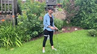 ТРОСТЬ.Частые ошибки.How to walk with a cane correctly. Common mistakes (Eng. subt)