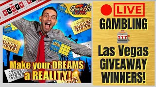 🔴 LIVE 🎰 $500 Gambling at the Casino 🎉 Quick Hit VEGAS ROYALE Giveaway 🏆 BCSlots #AD