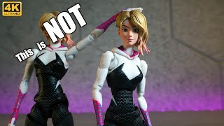 This is NOT S. H. Figuarts Spider-Gwen from Across the Spiderverse