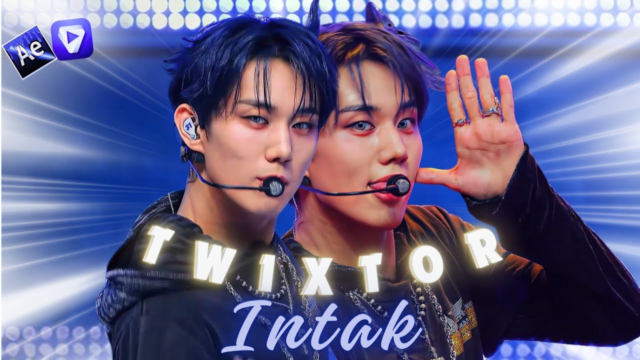 Intak P1harmony - 4K 'Thunder' Facecam Edit Clips (Slow Mo/Twixtor)