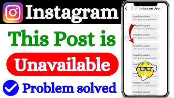 Instagram  Post unavailable kaise dekhe | fix Instagram post unavailable | Instagram post Recovery ✅