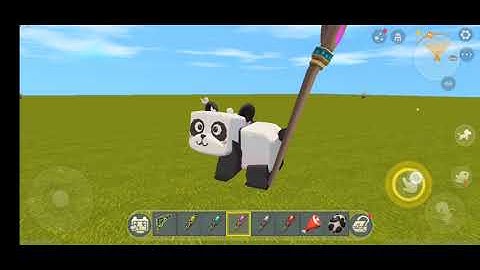 đây là cách thứ hai diệt gấu trúc trong mini world